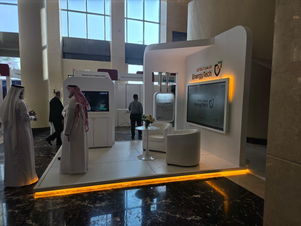 EnergyTech booth at Labtech 2025