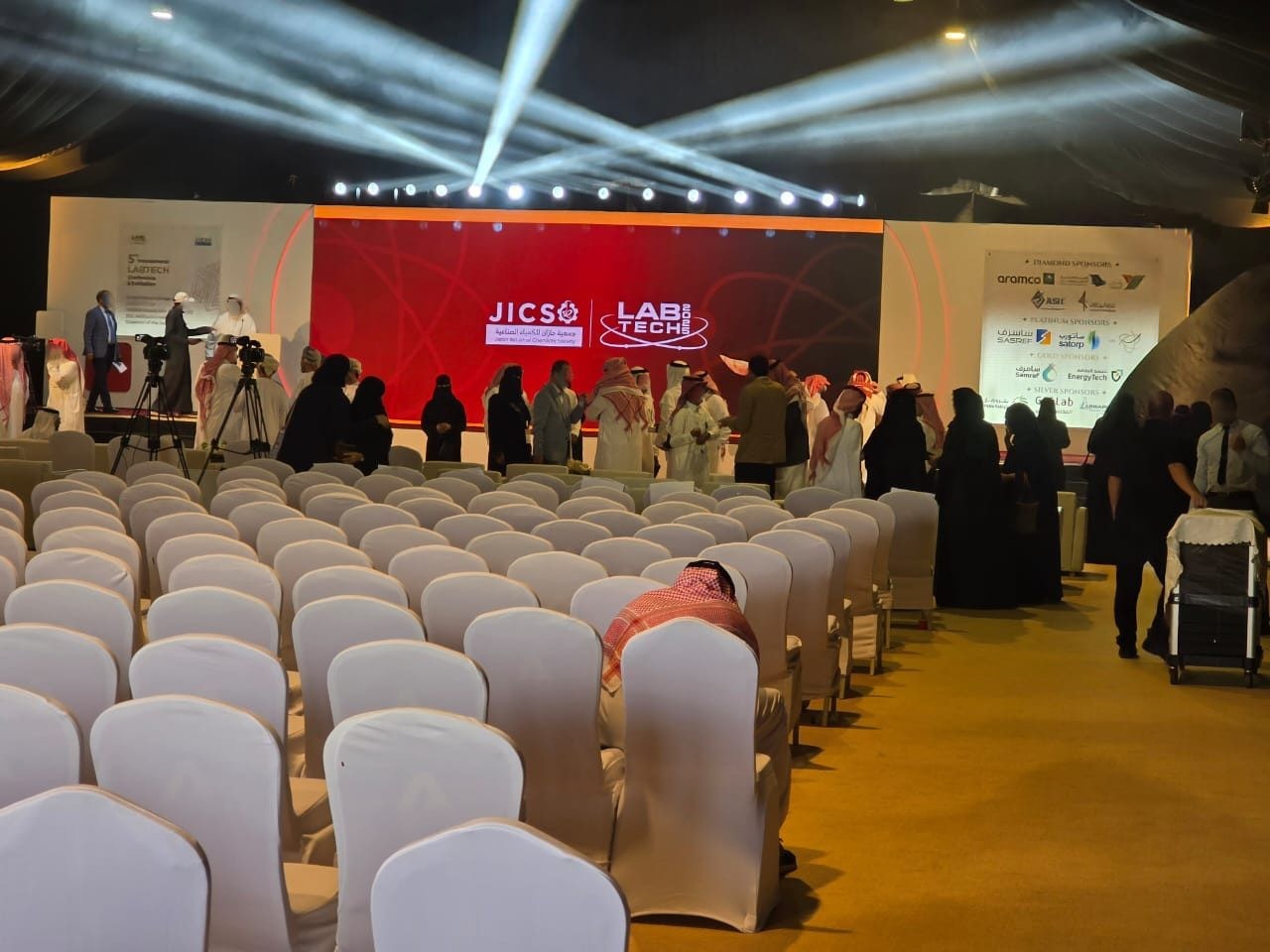 Labtech 2025 conference stage