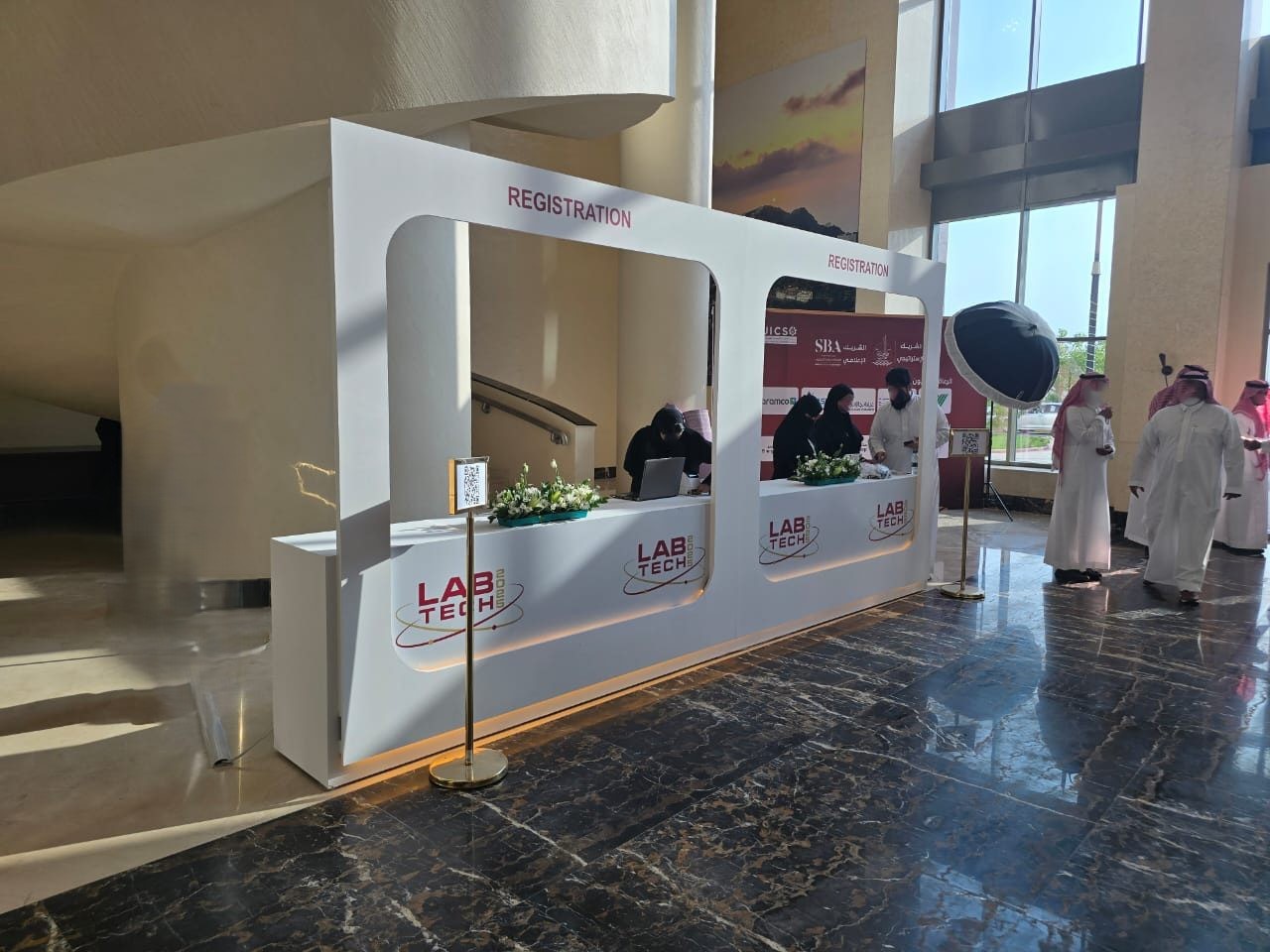 Labtech registration counter